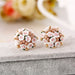 Jewelry WholesaleWholesale rose flower stud earrings JDC-ES-KaiQ030 Earrings 凯庆 %variant_option1% %variant_option2% %variant_option3%  Factory Price JoyasDeChina Joyas De China