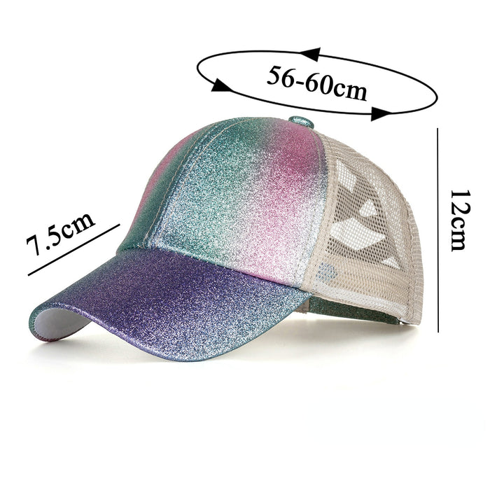 Jewelry WholesaleWholesale Glitter Polyester Baseball Cap Sun Hat JDC-FH-ZMei004 Fashionhat 众美 %variant_option1% %variant_option2% %variant_option3%  Factory Price JoyasDeChina Joyas De China