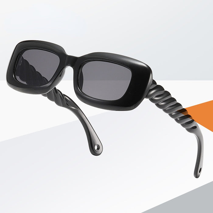 Wholesale Sunglasses PC Square Frame Twist Foot JDC-SG-ShengX009