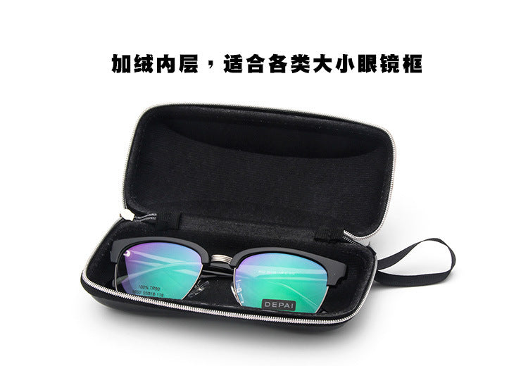 Jewelry WholesaleWholesale zipper leather Sunglasses Case JDC-SG-PLS050 Sunglasses 普琳丝 %variant_option1% %variant_option2% %variant_option3%  Factory Price JoyasDeChina Joyas De China