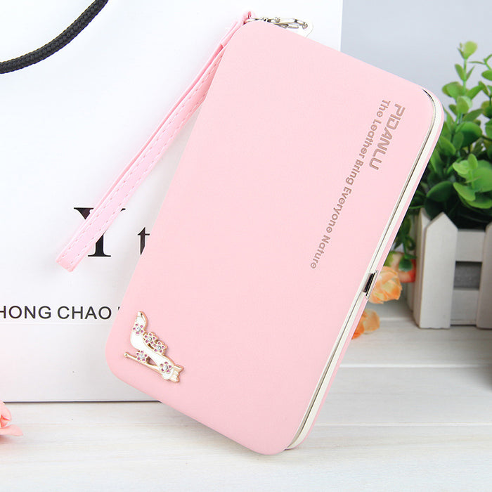 Wholesale multifunctional mobile phone bag lunch box bag ladies wallet long JDC-WT-Zhengxin005