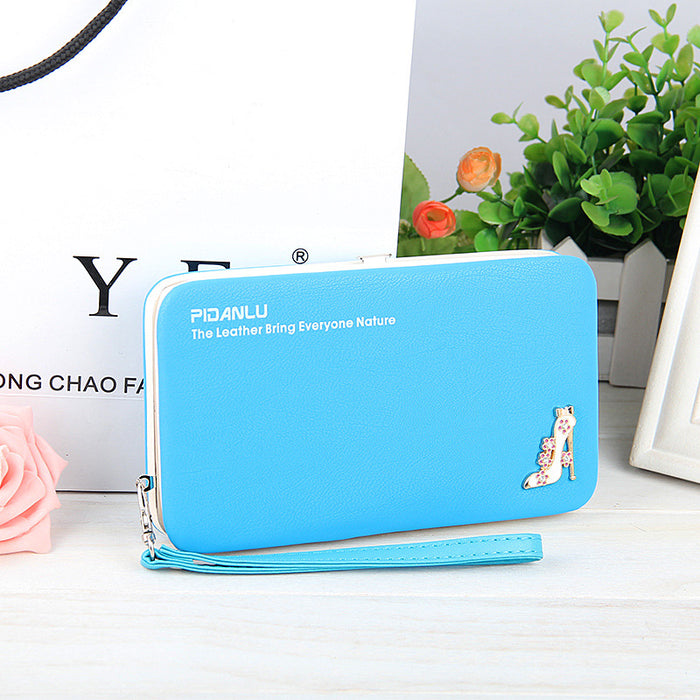 Wholesale multifunctional mobile phone bag lunch box bag ladies wallet long JDC-WT-Zhengxin005