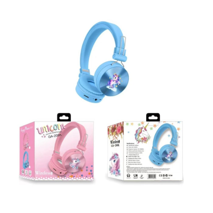 Wholesale ABS Head-mounted Cartoon Wireless Bluetooth Headset (S) JDC-EP-ZC001