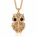 Jewelry WholesaleWholesale owl crystal full diamond dress necklace JDC-NE-YouH002 Necklaces 优鸿 %variant_option1% %variant_option2% %variant_option3%  Factory Price JoyasDeChina Joyas De China