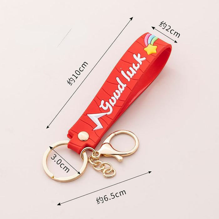 Jewelry WholesaleWholesale PVC Soft DIY Keychain Lanyard MOQ≥2 JDC-DIY-JuZ001 DIY 聚众 %variant_option1% %variant_option2% %variant_option3%  Factory Price JoyasDeChina Joyas De China