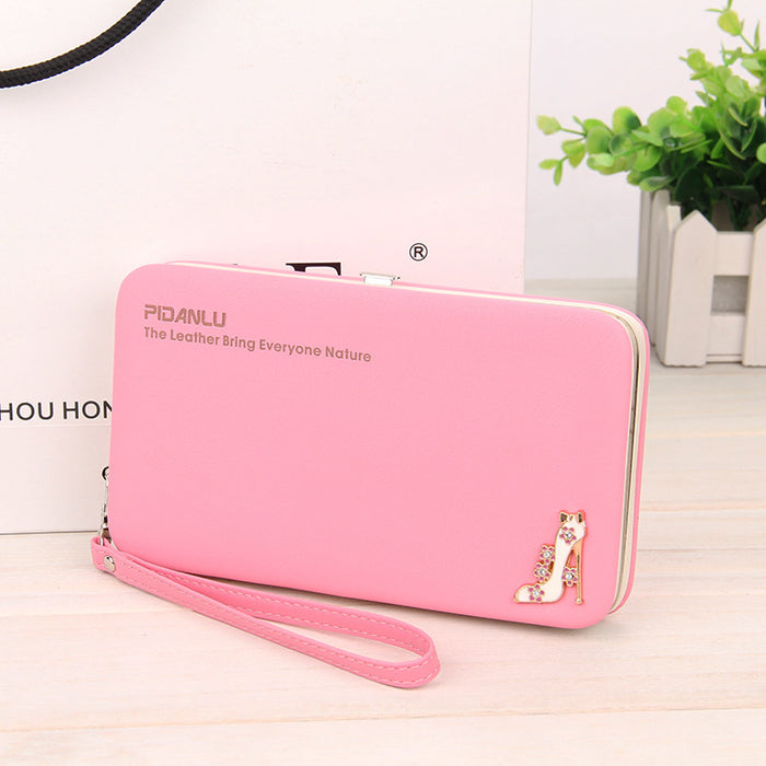 Wholesale multifunctional mobile phone bag lunch box bag ladies wallet long JDC-WT-Zhengxin005