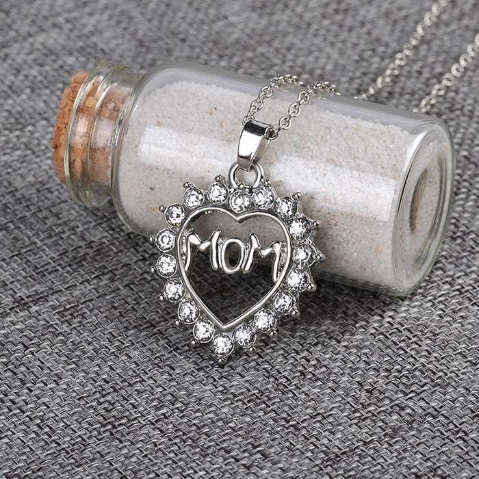 Jewelry WholesaleWholesale alloy mother's day love necklace JDC-NE-ZJ012 Necklaces 志嘉 %variant_option1% %variant_option2% %variant_option3%  Factory Price JoyasDeChina Joyas De China