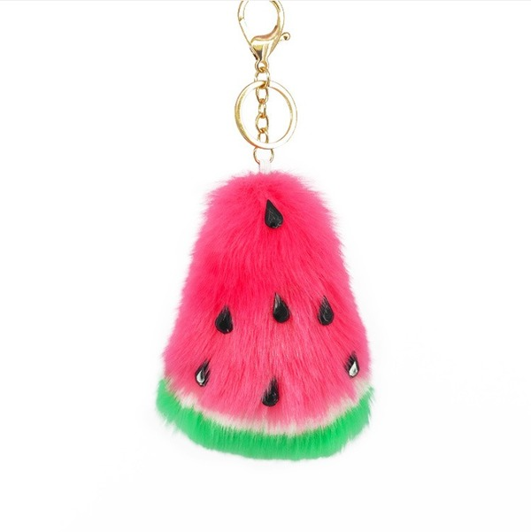 Jewelry WholesaleWholesale artificial wool fruit keychain MOQ≥10 JDC-KC-YZ004 Keychains 永泽 %variant_option1% %variant_option2% %variant_option3%  Factory Price JoyasDeChina Joyas De China