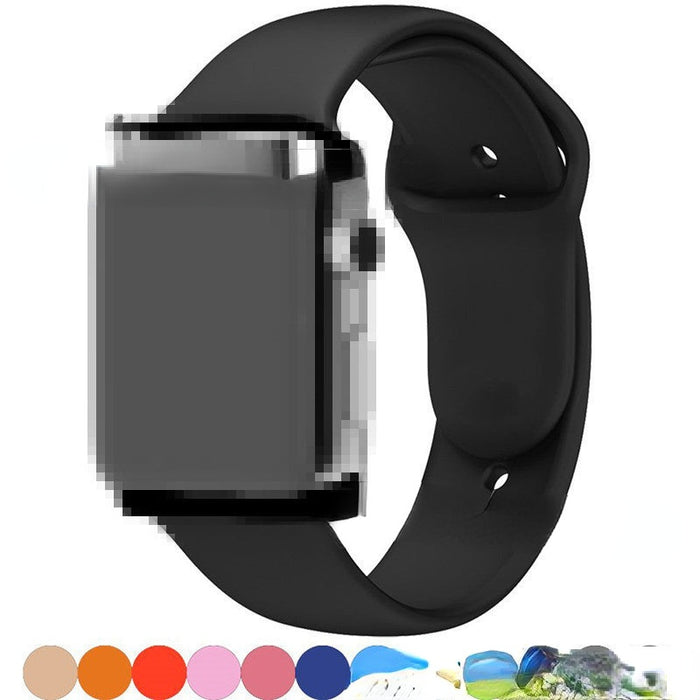 Jewelry WholesaleWholesale applicable to Apple solid color sports intelligent watch band JDC-WD-MKG002 Watch Band 摩酷歌 %variant_option1% %variant_option2% %variant_option3%  Factory Price JoyasDeChina Joyas De China