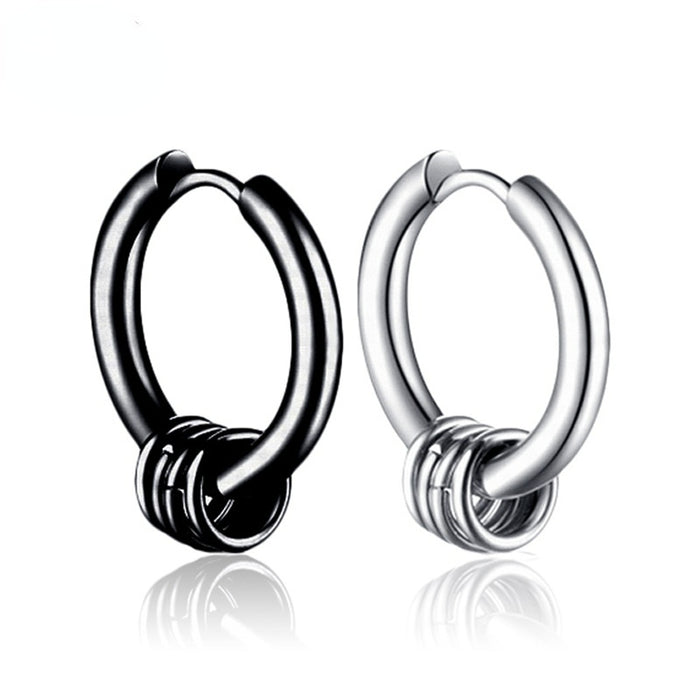 Jewelry WholesaleWholesale Hip Hop Stainless Steel Men's Earrings JDC-ES-GSBSL019 Earrings 宝莎莉娜 %variant_option1% %variant_option2% %variant_option3%  Factory Price JoyasDeChina Joyas De China