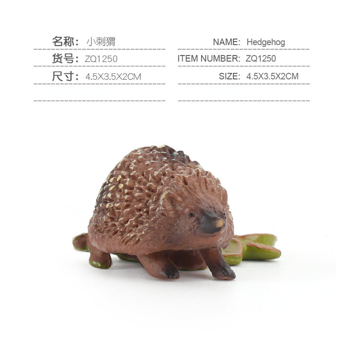 Wholesale Ornament Hedgehog Model PVC JDC-OS-BoLing001