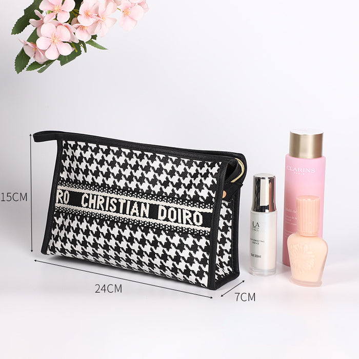 Wholesale storage bag pu large capacity portable cosmetic bag MOQ≥3 JDC-SB-Xiha002