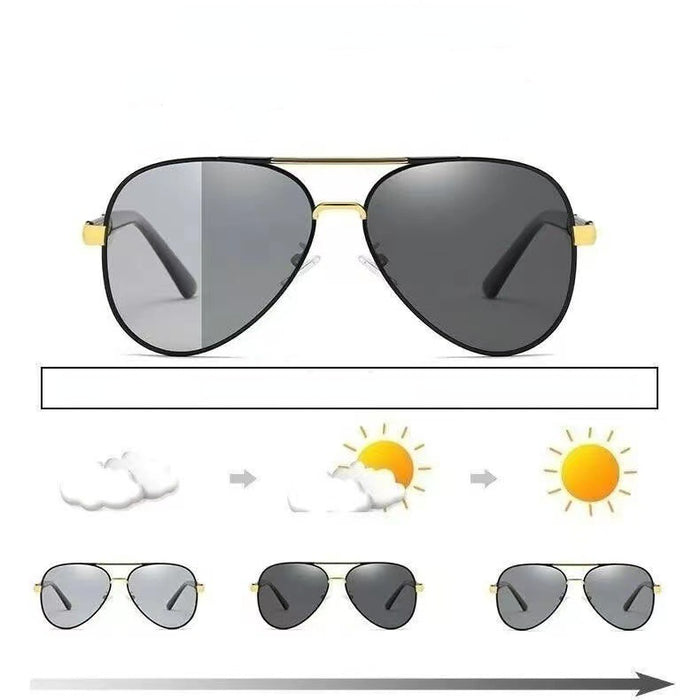 Wholesale TAC Lens Men Metal Sunglasses JDC-SG-DYD003