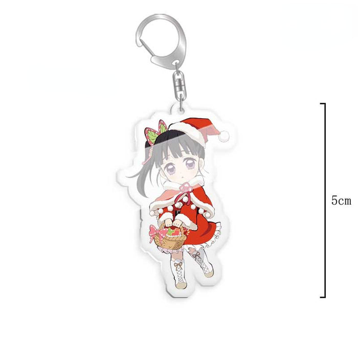 Jewelry WholesaleWholesale keychain acrylic double-sided transparent stand pendant (M) JDC-KC-XiMi012 Keychains 西米 %variant_option1% %variant_option2% %variant_option3%  Factory Price JoyasDeChina Joyas De China