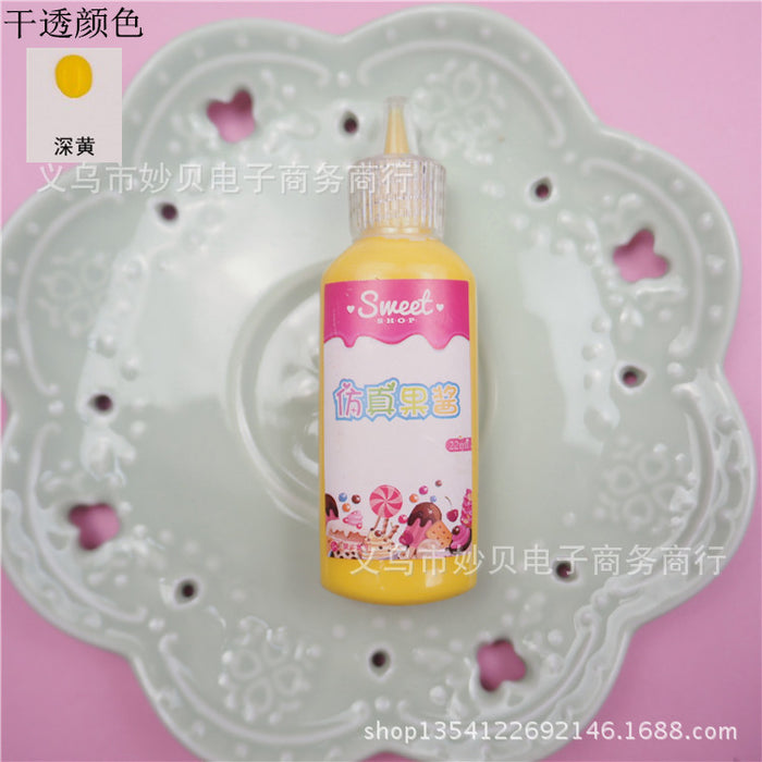 Wholesale Cream Glue DIY Phone Case Material Simulation Jam MOQ≥2 JDC-DIY-Miaobei002