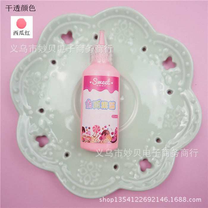 Wholesale Cream Glue DIY Phone Case Material Simulation Jam MOQ≥2 JDC-DIY-Miaobei002