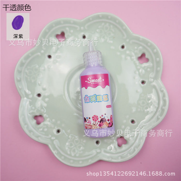 Wholesale Cream Glue DIY Phone Case Material Simulation Jam MOQ≥2 JDC-DIY-Miaobei002