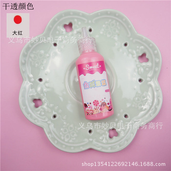 Wholesale Cream Glue DIY Phone Case Material Simulation Jam MOQ≥2 JDC-DIY-Miaobei002