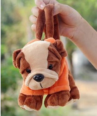 Wholesale cartoon plush kids cute bag JDC-HB-YueC001