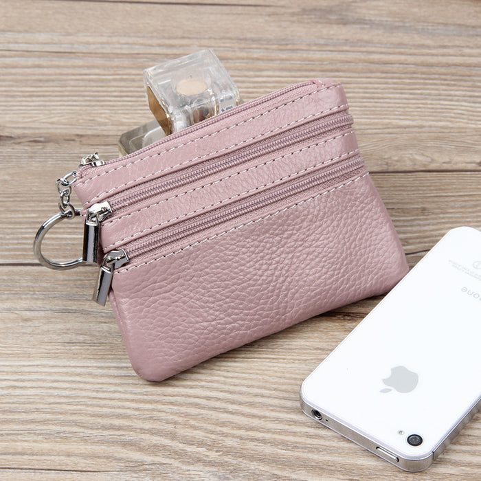 Wholesale Wallet Leather Zipper Mini  JDC-WT-ZNS022