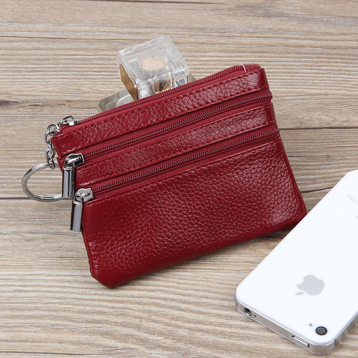 Wholesale Wallet Leather Zipper Mini  JDC-WT-ZNS022