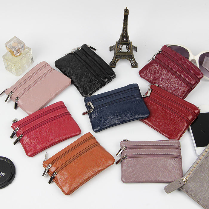 Wholesale Wallet Leather Zipper Mini  JDC-WT-ZNS022