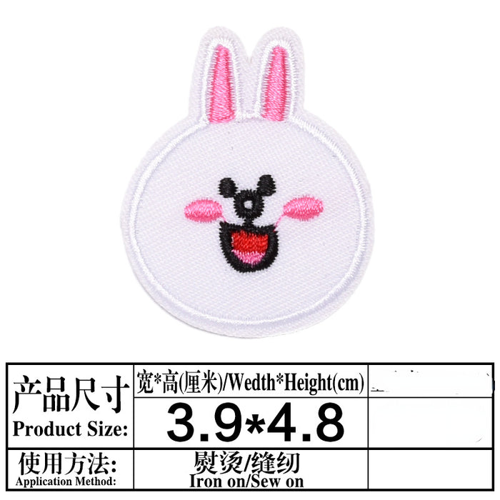 Wholesale Embroidered Cloth Stickers Cartoon (M) JDC-EBY-Lide003