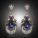 Jewelry WholesaleWholesale alloy rhinestones blue long earrings JDC-ES-GSDB050 Earrings 丹比华比 %variant_option1% %variant_option2% %variant_option3%  Factory Price JoyasDeChina Joyas De China