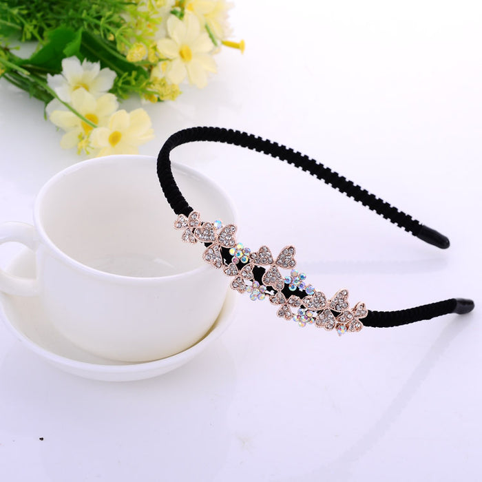 Jewelry WholesaleWholesale bow rhinestone alloy hair band JDC-HD-ZhuoL002 Headband 卓联 %variant_option1% %variant_option2% %variant_option3%  Factory Price JoyasDeChina Joyas De China