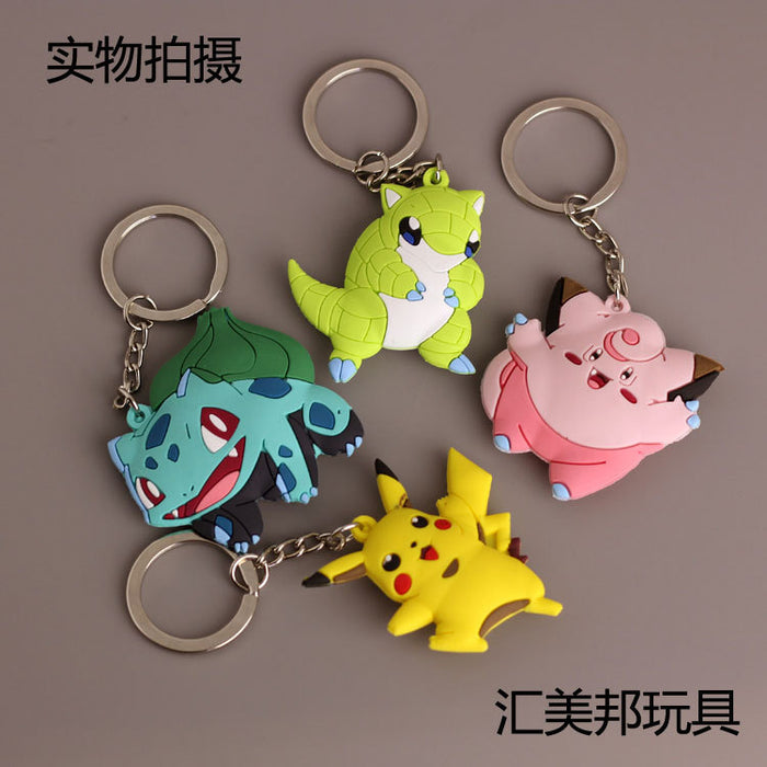 Wholesale keychain pvc elf pet toy MOQ≥5 JDC-KC-HMB005