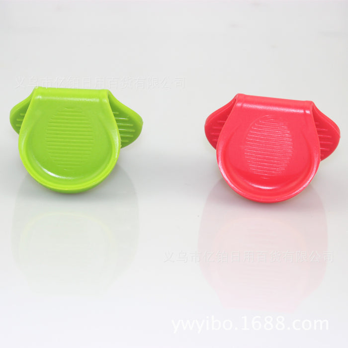 Wholesale thickened mini heat insulation hand clip multifunctional anti-scalding pot clip silicone MOQ≥2 JDC-KG-YiBo001