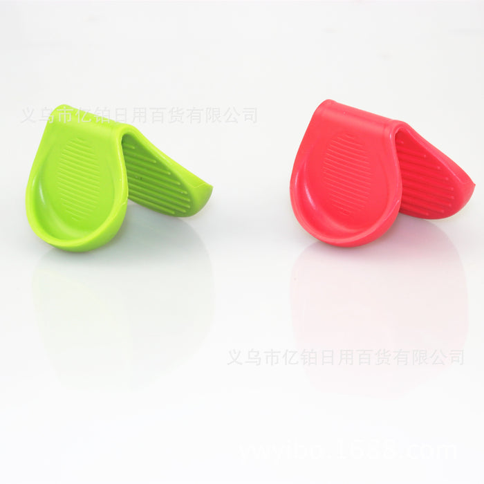 Wholesale thickened mini heat insulation hand clip multifunctional anti-scalding pot clip silicone MOQ≥2 JDC-KG-YiBo001