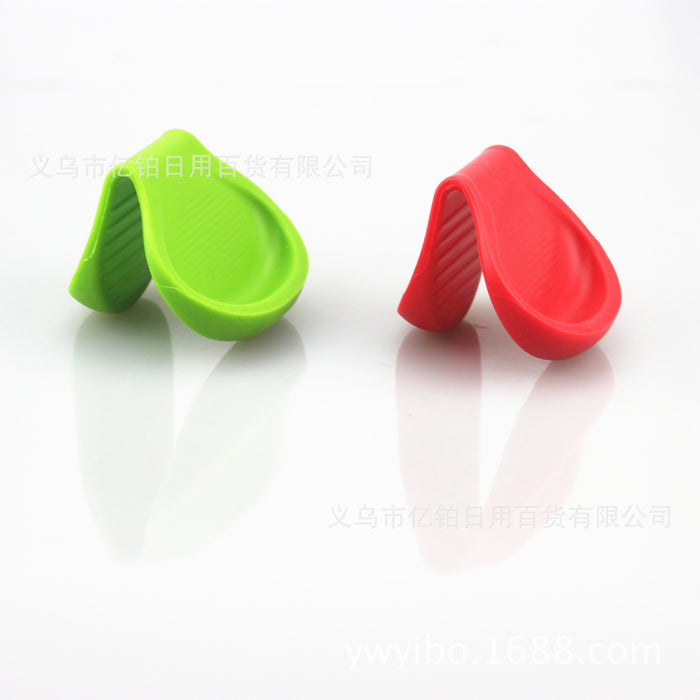 Wholesale thickened mini heat insulation hand clip multifunctional anti-scalding pot clip silicone MOQ≥2 JDC-KG-YiBo001