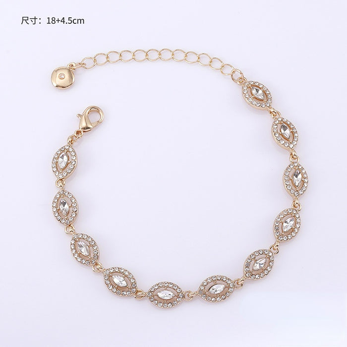 Wholesale Full Diamond Zircon Alloy Bracelet JDC-BT-KenJ005