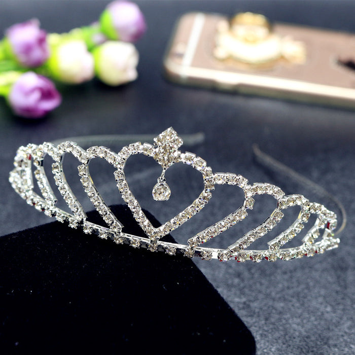 Jewelry WholesaleWholesale diamond studded children's Day bride sweet Headband JDC-HD-CM002 Headband 岑迷 %variant_option1% %variant_option2% %variant_option3%  Factory Price JoyasDeChina Joyas De China