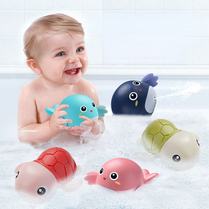 Wholesale Toys Playing Water Toys Little Dolphin Little Turtle Bathroom Children's Toys JDC-FT-yahui001