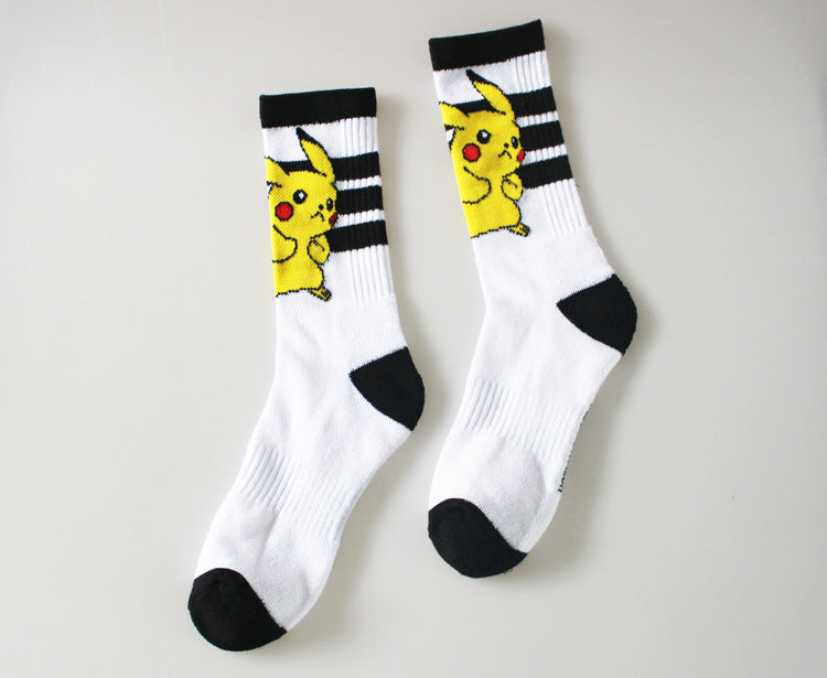 Wholesale Sock Cotton Cartoon Cute Thick Breathable Sweat-absorbent JDC-SK-YiYan026