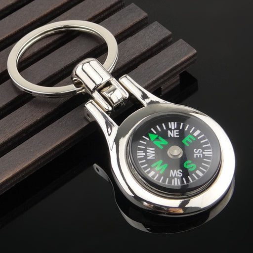 Jewelry WholesaleWholesale metal outdoor compass keychain JDC-KC-XunXin001 Keychains 浔鑫 %variant_option1% %variant_option2% %variant_option3%  Factory Price JoyasDeChina Joyas De China