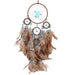 Jewelry WholesaleWholesale Indian Feather ABS Loop Polyester Wire Dreamcatcher MOQ≥2 JDC-DC-MengS018 Dreamcatcher 萌颂 %variant_option1% %variant_option2% %variant_option3%  Factory Price JoyasDeChina Joyas De China