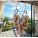 Jewelry WholesaleWholesale Indian Feather ABS Loop Polyester Wire Dreamcatcher MOQ≥2 JDC-DC-MengS018 Dreamcatcher 萌颂 %variant_option1% %variant_option2% %variant_option3%  Factory Price JoyasDeChina Joyas De China