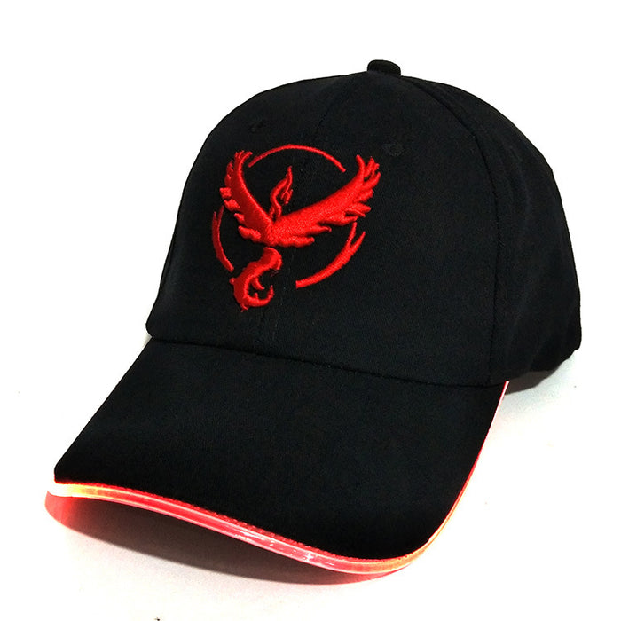 Wholesale Hat Cotton LED Fiber Optic Casual Peaked Cap JDC-FH-JMHT001