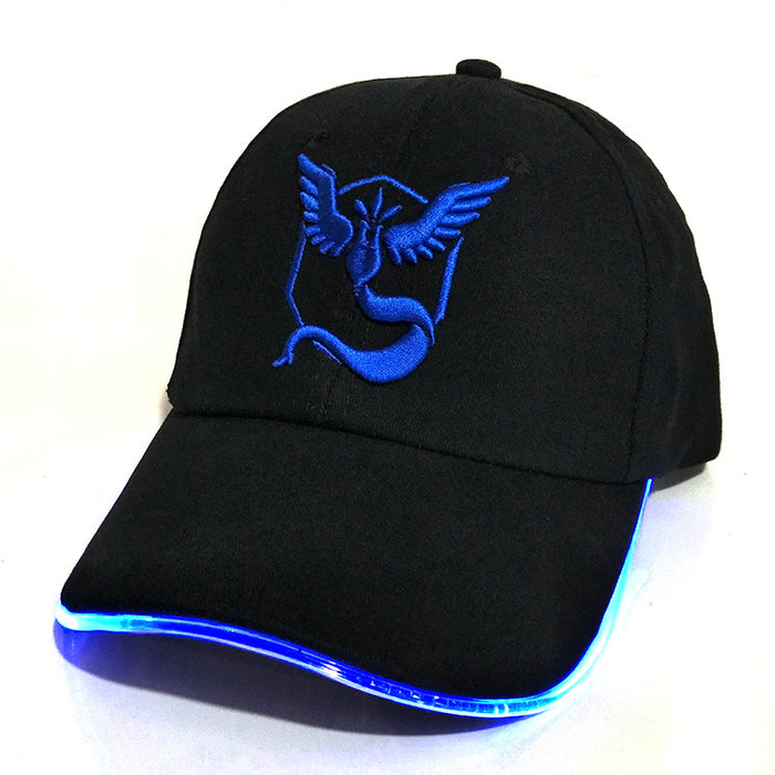 Wholesale Hat Cotton LED Fiber Optic Casual Peaked Cap JDC-FH-JMHT001