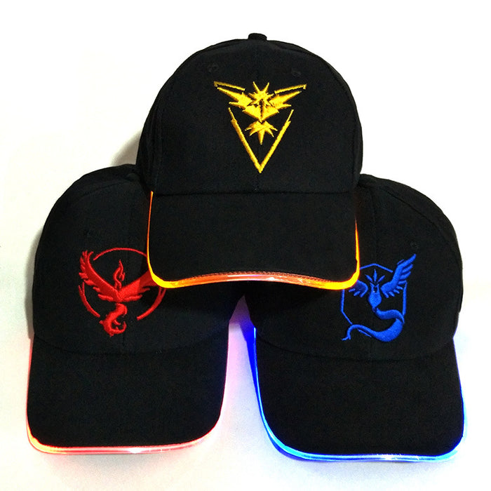 Wholesale Hat Cotton LED Fiber Optic Casual Peaked Cap JDC-FH-JMHT001