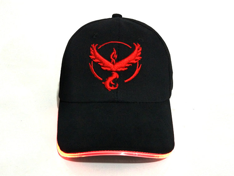 Wholesale Hat Cotton LED Fiber Optic Casual Peaked Cap JDC-FH-JMHT001