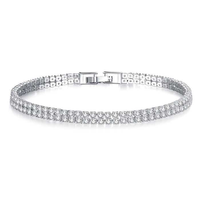 Jewelry WholesaleWholesale Velcro diamond studded zircon tennis chain JDC-BT-MiMeng031 Bracelet 米萌 %variant_option1% %variant_option2% %variant_option3%  Factory Price JoyasDeChina Joyas De China