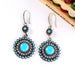 Jewelry WholesaleWholesale vintage bohemian sunflower earrings JDC-ES-KaiQ006 Earrings 凯庆 %variant_option1% %variant_option2% %variant_option3%  Factory Price JoyasDeChina Joyas De China