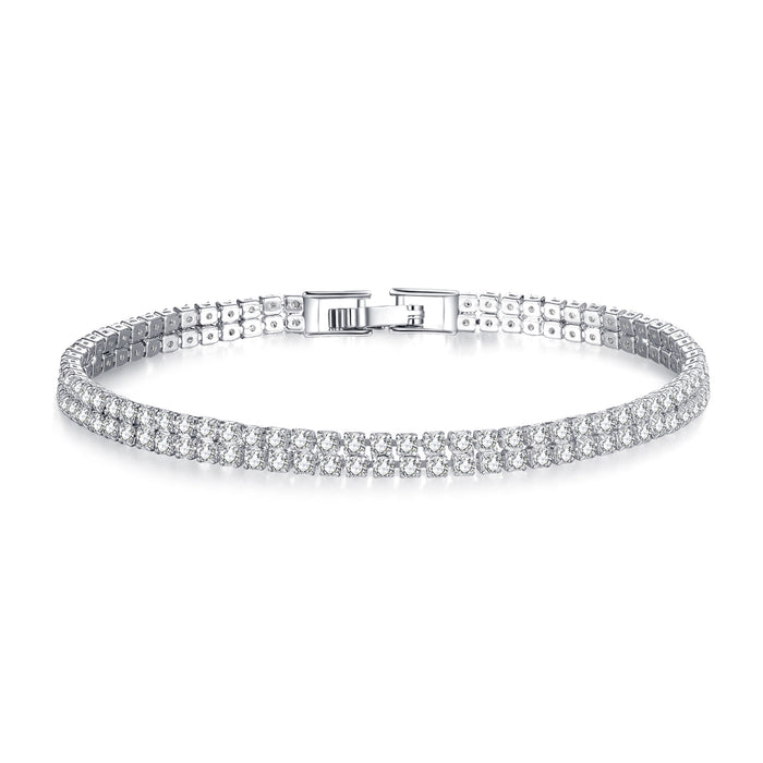 Jewelry WholesaleWholesale Velcro diamond studded zircon tennis chain JDC-BT-MiMeng031 Bracelet 米萌 %variant_option1% %variant_option2% %variant_option3%  Factory Price JoyasDeChina Joyas De China