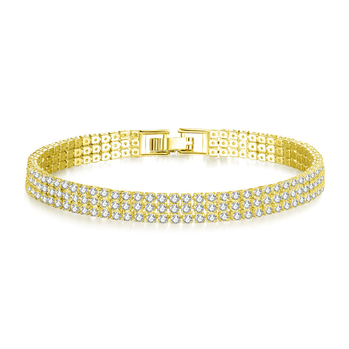 Jewelry WholesaleWholesale Velcro diamond studded zircon tennis chain JDC-BT-MiMeng031 Bracelet 米萌 %variant_option1% %variant_option2% %variant_option3%  Factory Price JoyasDeChina Joyas De China