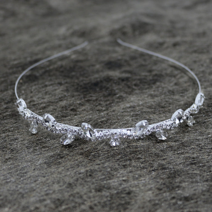 Jewelry WholesaleWholesale diamond glass diamond width Headband JDC-HD-CM004 Headband 岑迷 %variant_option1% %variant_option2% %variant_option3%  Factory Price JoyasDeChina Joyas De China