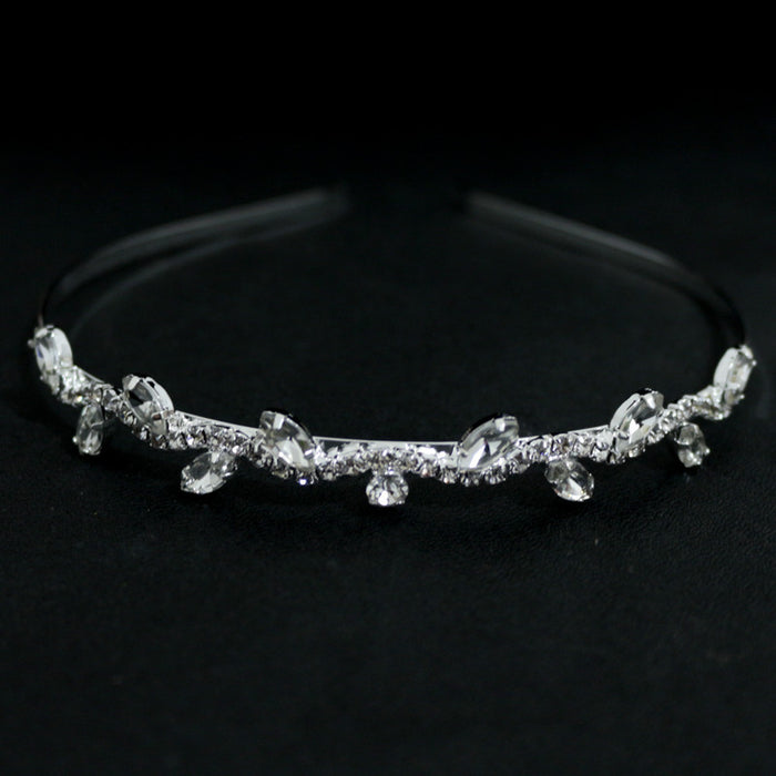 Jewelry WholesaleWholesale diamond glass diamond width Headband JDC-HD-CM004 Headband 岑迷 %variant_option1% %variant_option2% %variant_option3%  Factory Price JoyasDeChina Joyas De China